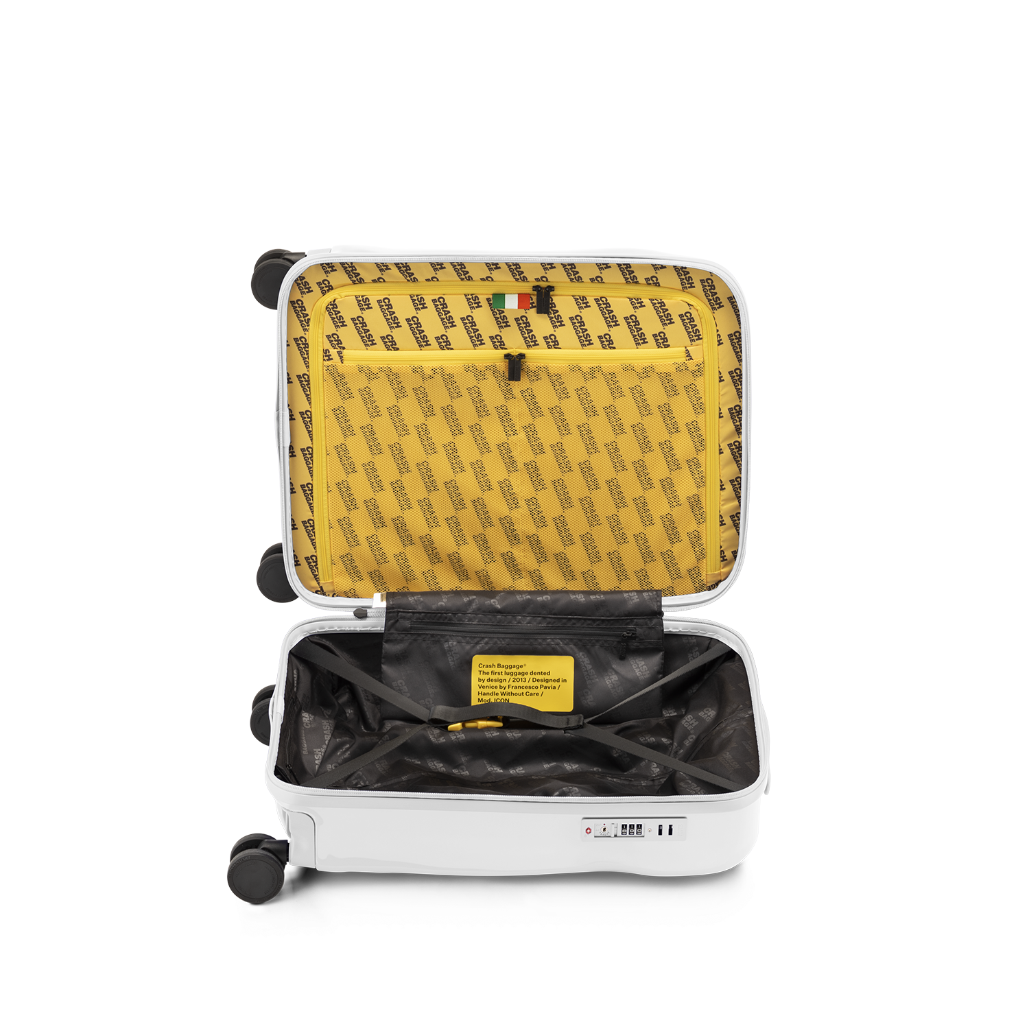 Icon Tone on Tone, Cabin 4 Wheels Suitcase | Crash Baggage - Wake Concept Store
