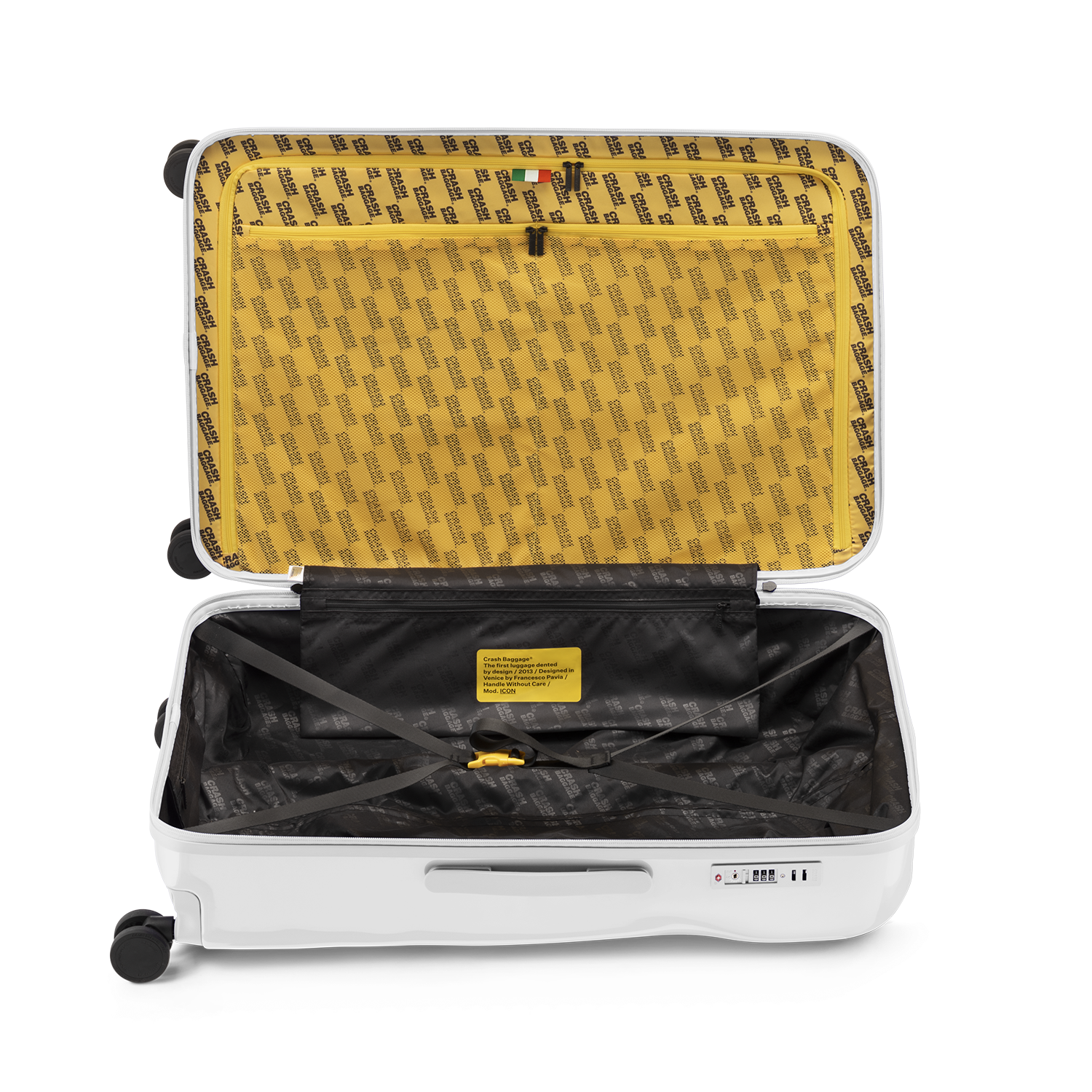 Icon Tone on Tone, Large 4 Wheels Suitcase | Crash Baggage - Wake Concept Store