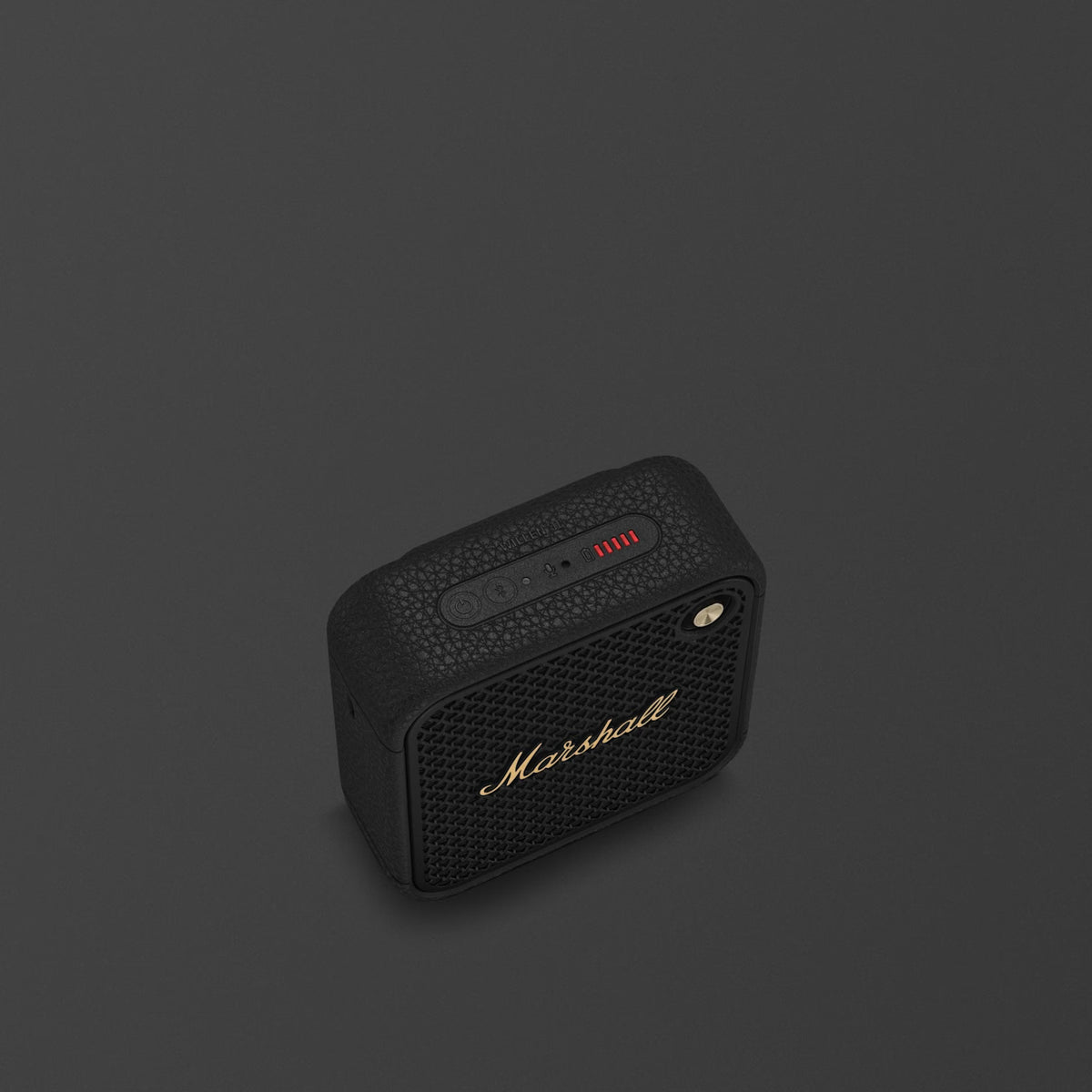 WILLEN II Portable Speaker, Black and Brass
