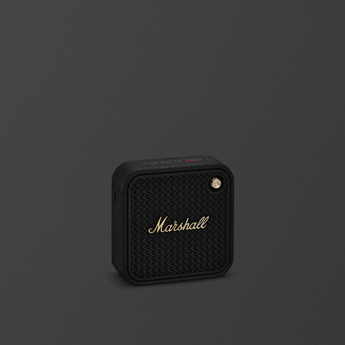 WILLEN II Portable Speaker, Black and Brass