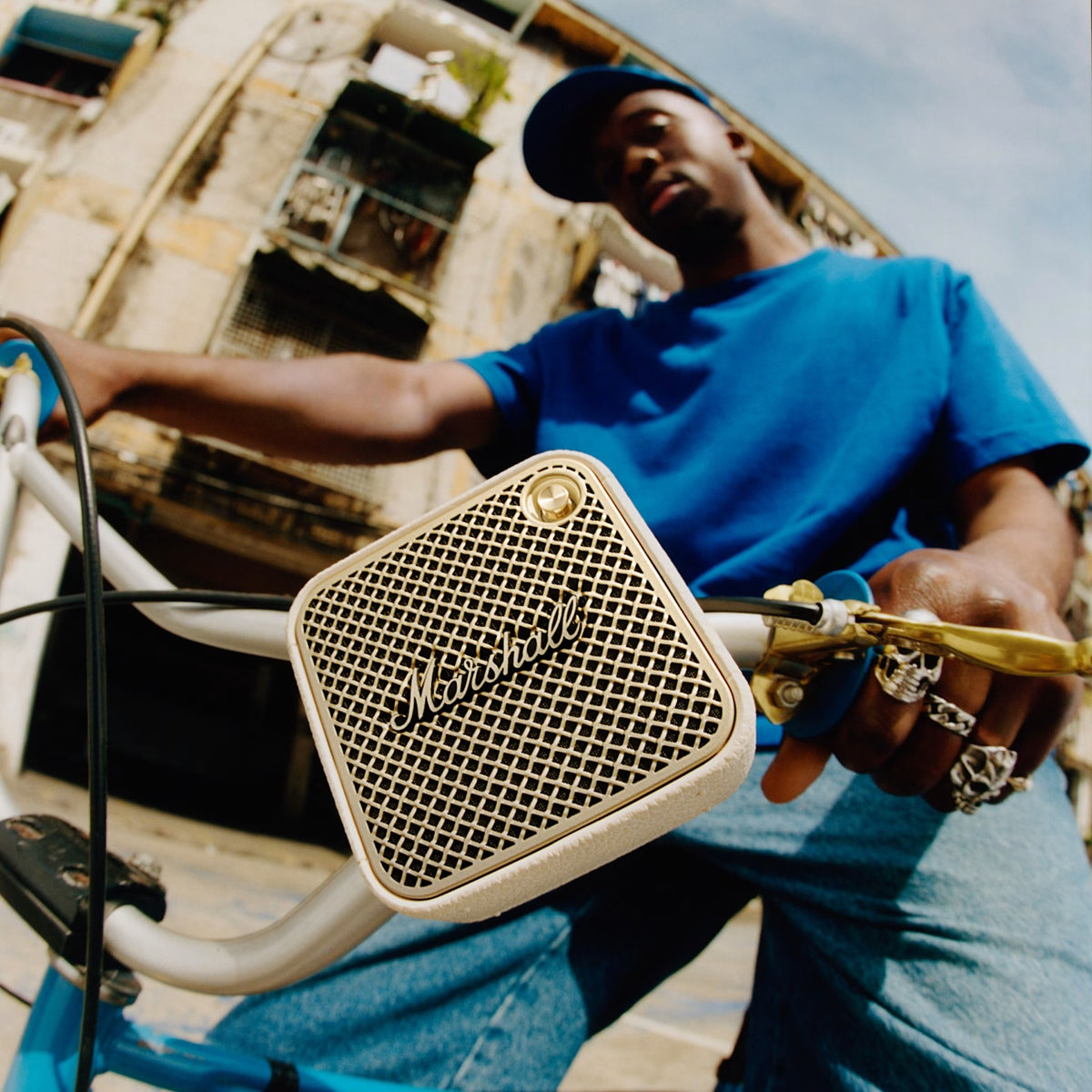 WILLEN II Portable Speaker, Cream