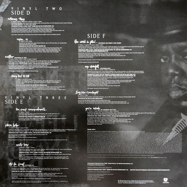 Notorious B.I.G. : Life After Death (3x12", Album, RE)