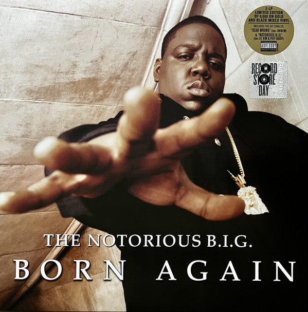 Notorious B.I.G. : Born Again (2xLP, Album, RSD, Ltd, RE, Gol)