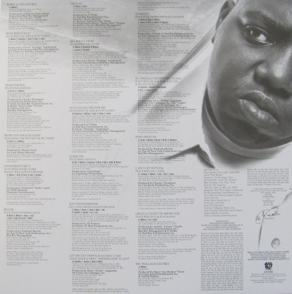 Notorious B.I.G. : Born Again (2xLP, Album, RSD, Ltd, RE, Gol)
