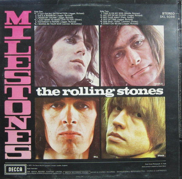 The Rolling Stones : Milestones (LP, Album, Comp)