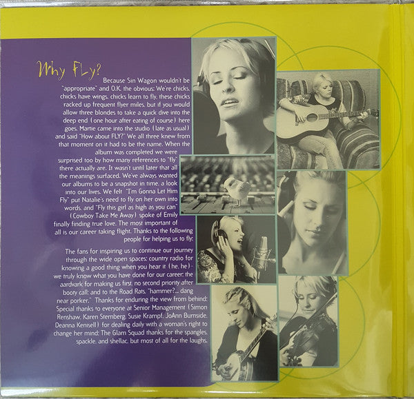 Dixie Chicks : Fly (2xLP, Album, RE, RM)