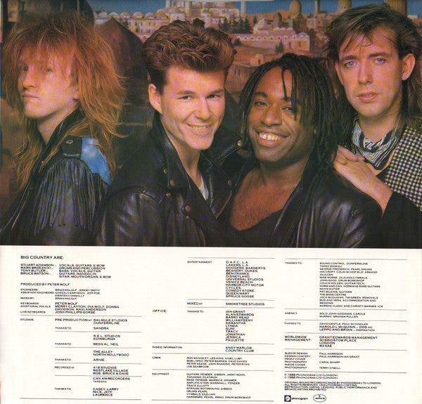 Big Country : Peace In Our Time (LP, Album)