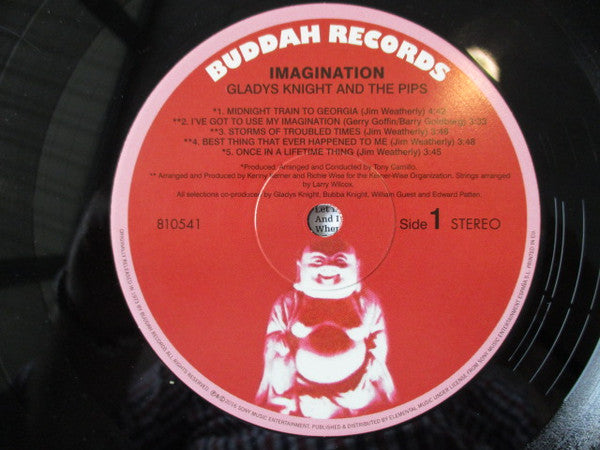 Gladys Knight And The Pips : Imagination (LP, Album, Ltd, RE, 180)