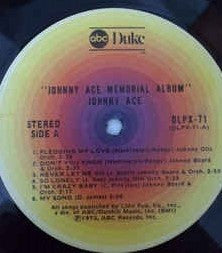Johnny Ace : Memorial Album For Johnny Ace (LP, Comp, RE, Ter)