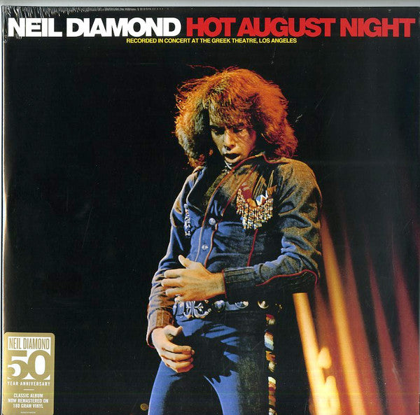 Neil Diamond : Hot August Night (2xLP, Album, RE, RM, 180)