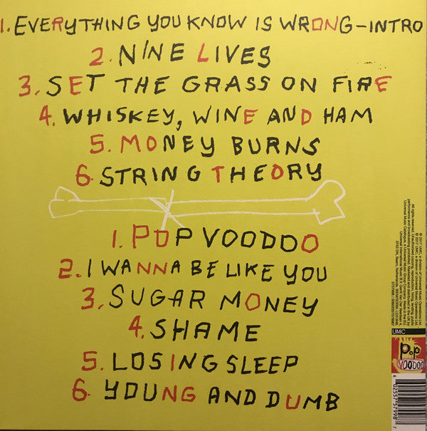 Black Grape : Pop Voodoo (LP, Album, Gat)