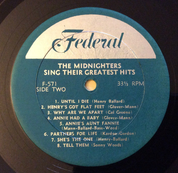 The Midnighters : Sing Their Greatest Hits (LP, Comp)