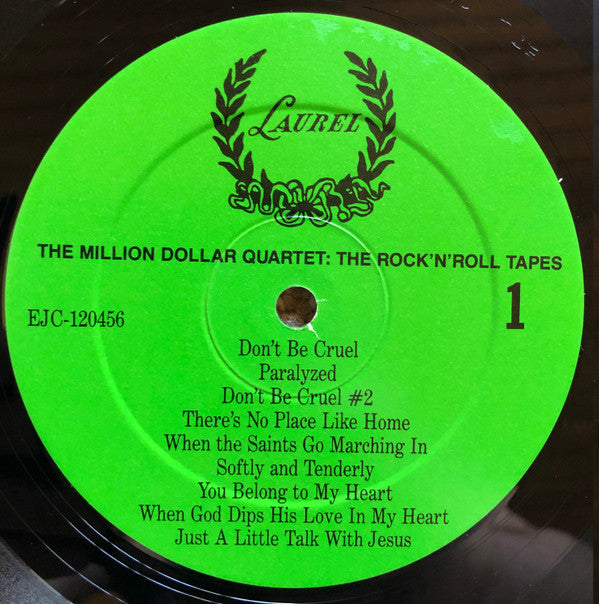 The Million Dollar Quartet : The Rock N' Roll Tapes (LP, Unofficial)
