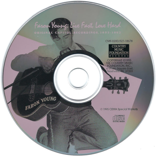 Faron Young : Live Fast, Love Hard: Original Capitol Recordings 1952-1962 (CD, Comp)