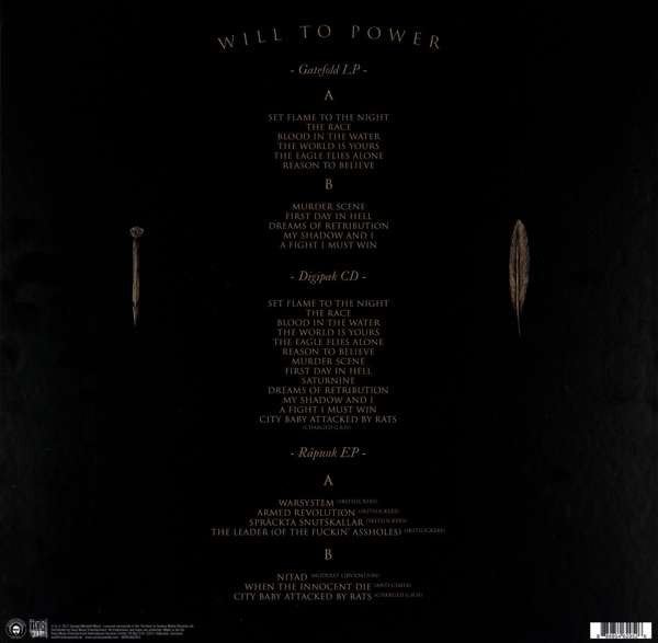 Arch Enemy : Will To Power (Box, Dlx, Ltd + LP, Album, 180 + CD, Album + CD, A)