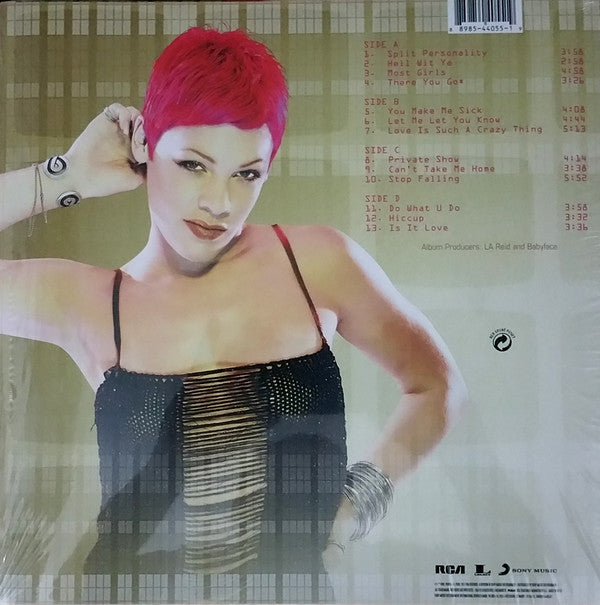 P!NK : Can't Take Me Home (2xLP, Album, Ltd, RE, Gol)