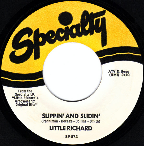 Little Richard : Long Tall Sally / Slippin' And Slidin' (7", RP)