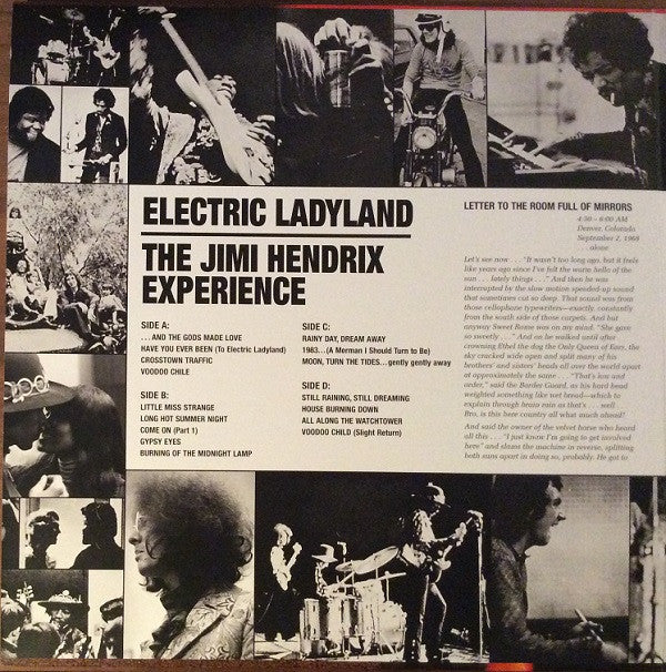 The Jimi Hendrix Experience : Electric Ladyland (2xLP, Album, RE, RM, RP, 180)