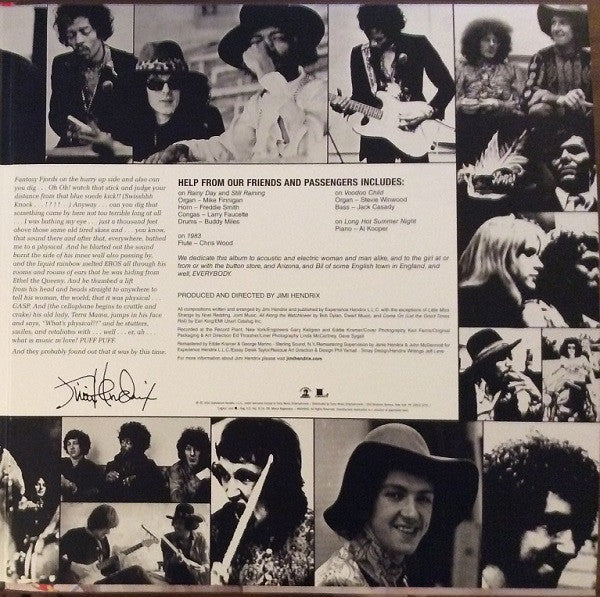 The Jimi Hendrix Experience : Electric Ladyland (2xLP, Album, RE, RM, RP, 180)
