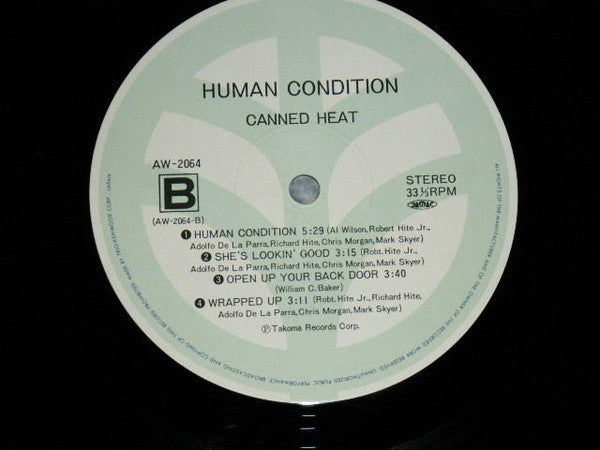 Canned Heat : Human Condition (LP, Album)