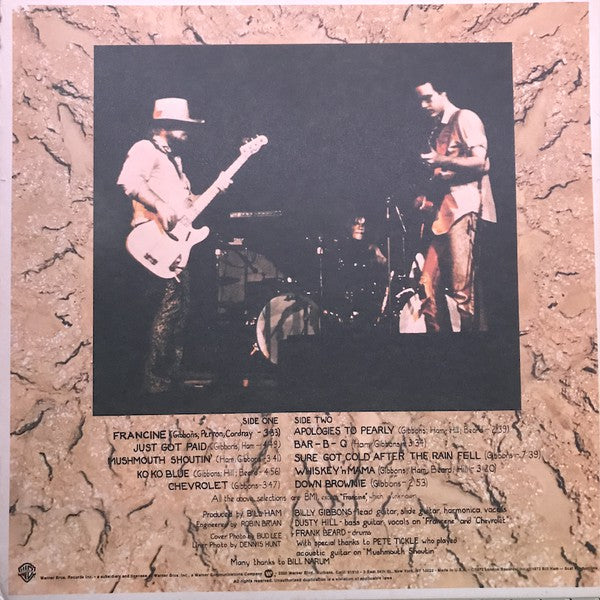 ZZ Top : Rio Grande Mud (LP, Album, RE, Jac)
