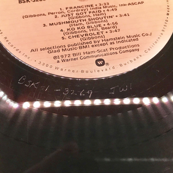 ZZ Top : Rio Grande Mud (LP, Album, RE, Jac)