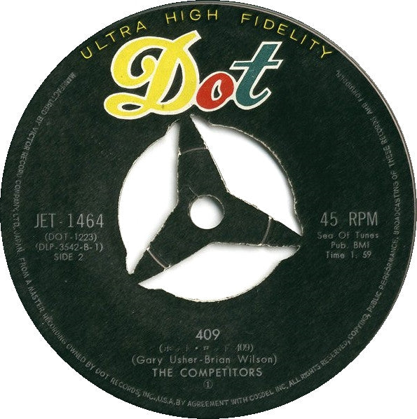 The Competitors : Power Shift / 409 (7")