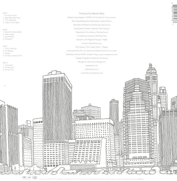 Beastie Boys : To The 5 Boroughs (2xLP, Album, RE, Gat)
