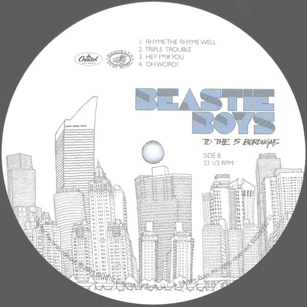 Beastie Boys : To The 5 Boroughs (2xLP, Album, RE, Gat)