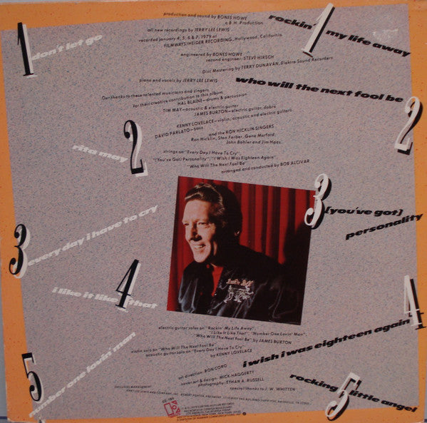 Jerry Lee Lewis : Jerry Lee Lewis (LP, Album, PRC)