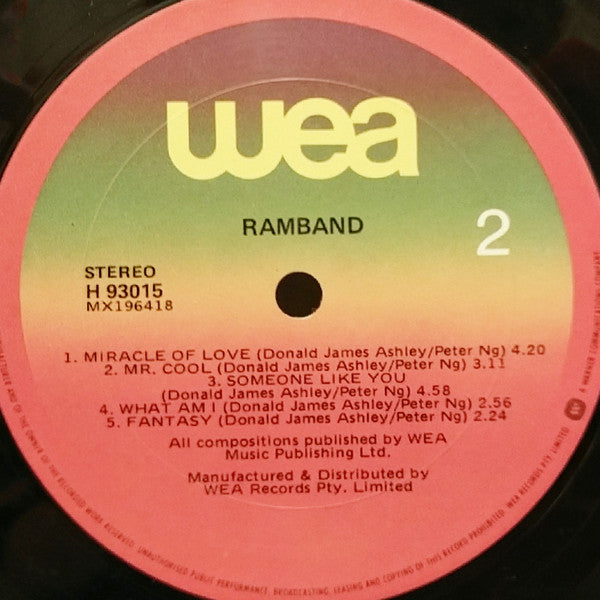 Ramband : Ramband (LP, Album, Emb)