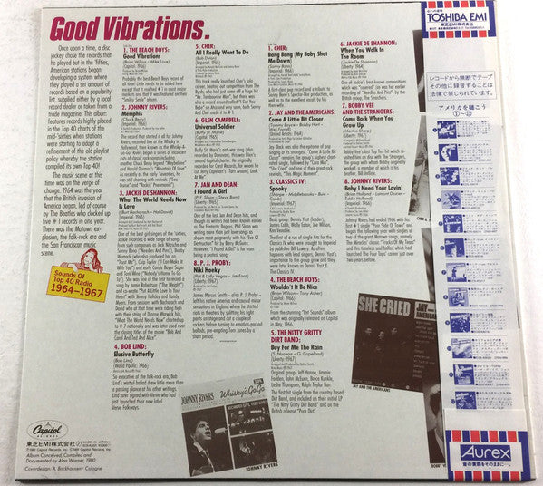 Various : Good Vibrations- Sounds Of Top 40 Radio 1964-1967 (LP, Album, Comp, Mono)