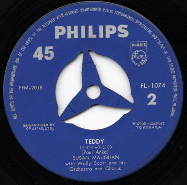 Susan Maughan With Wally Stott And His Orchestra And Chorus : Bobby's Girl / Teddy (7")
