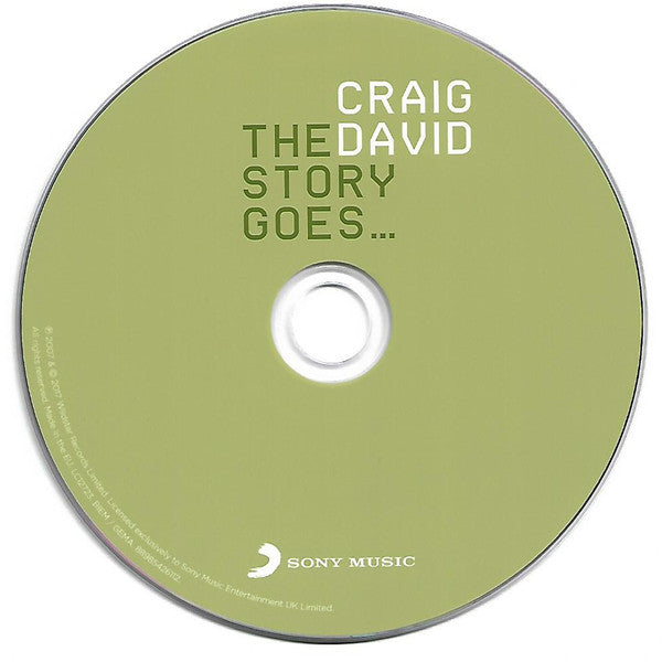 Craig David : The Story Goes... (CD, Album, RE)