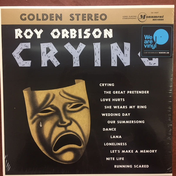 Roy Orbison : Crying (LP, Album, RE)