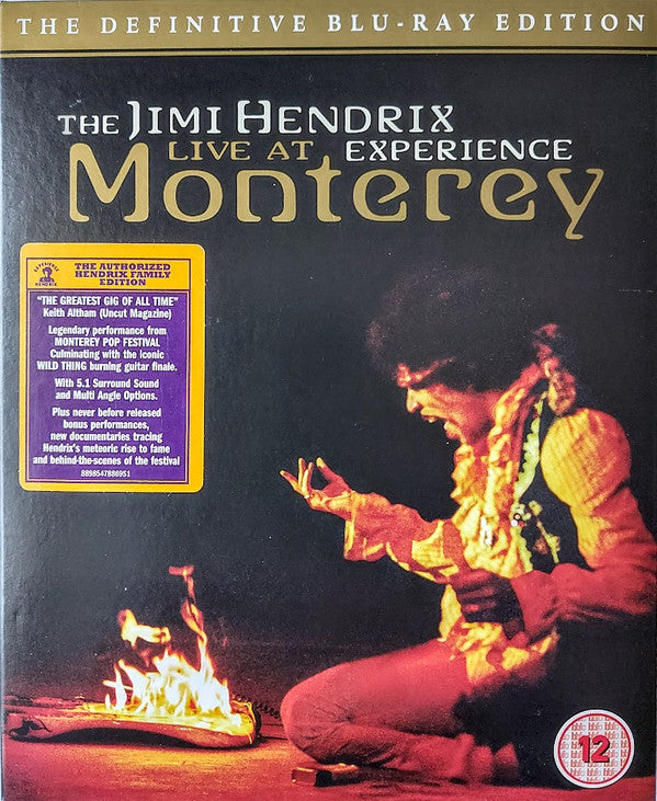 The Jimi Hendrix Experience : Live at Monterey (Blu-ray, RE, RM, Multichannel)