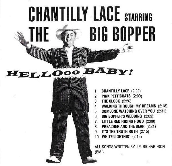 Big Bopper : Chantilly Lace (CD, Album, RE)