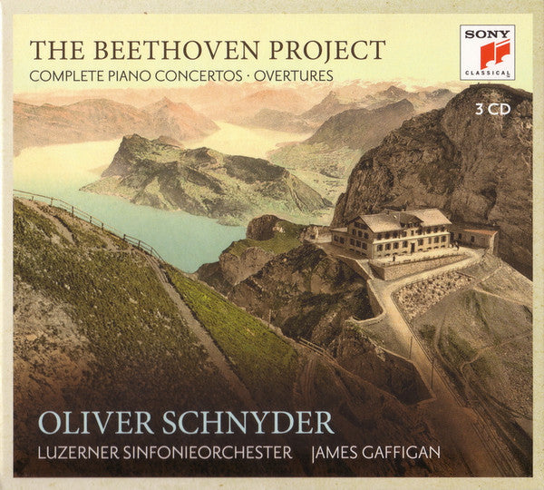 Oliver Schnyder, Luzerner Sinfonieorchester, James Gaffigan : The Beethoven Project – Complete Piano Concertos ∙ Overtures (3xCD)