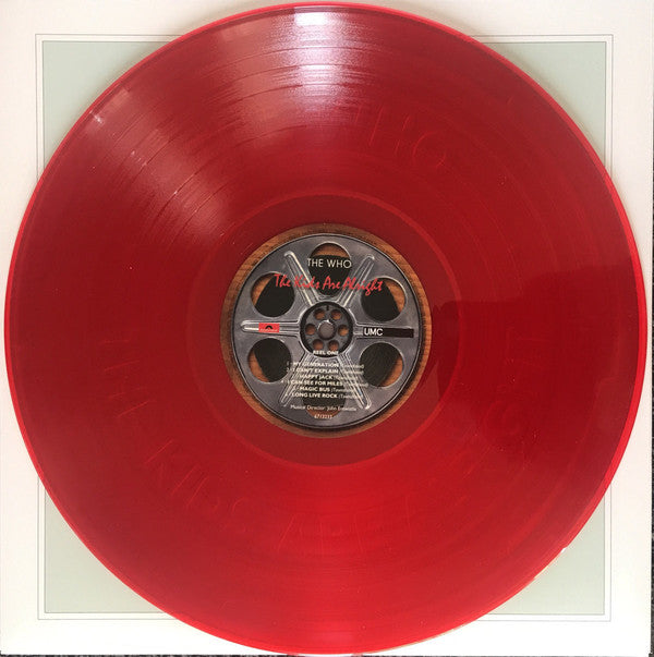 The Who : The Kids Are Alright (LP, Album, RE, RM, Red + LP, Album, RE, RM, Blu + )