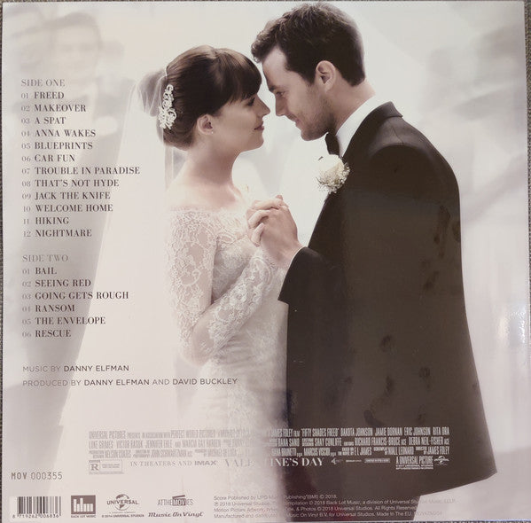 Danny Elfman : Fifty Shades Freed: The Final Chapter (Original Motion Picture Score) (LP, Album, Ltd, Num, Sha)