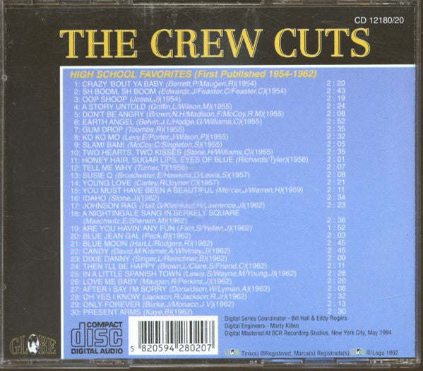 The Crew Cuts : High School Favorites (CD, Comp)