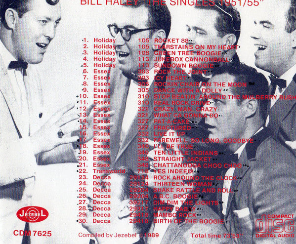 Bill Haley And His Comets : Bill Haley "The Singles 1951/55" (CD, Comp)