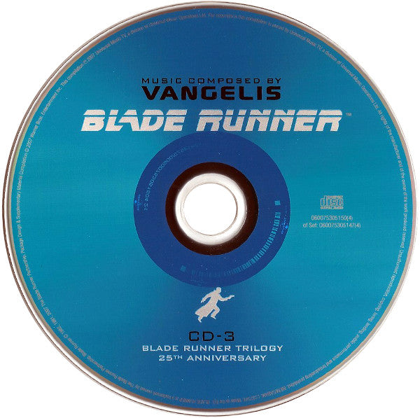 Vangelis : Blade Runner (CD, Album, RE + CD + CD, Album + 25t)