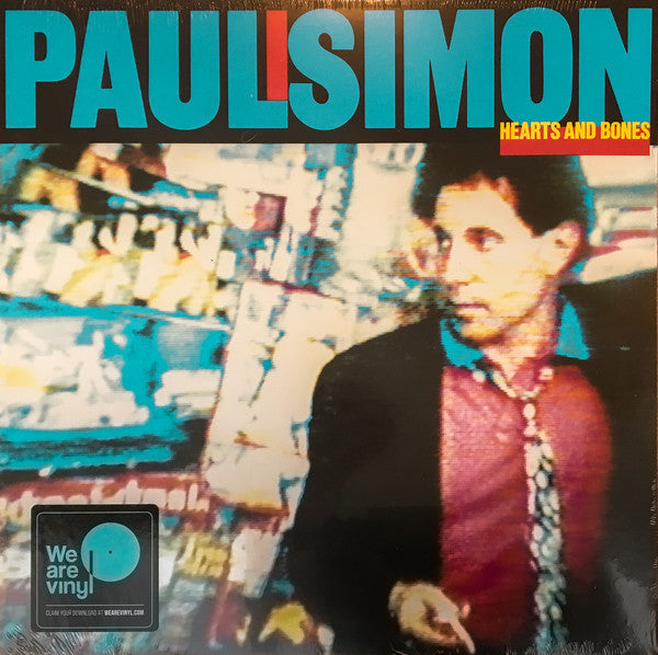 Paul Simon : Hearts And Bones (LP, Album, RE)