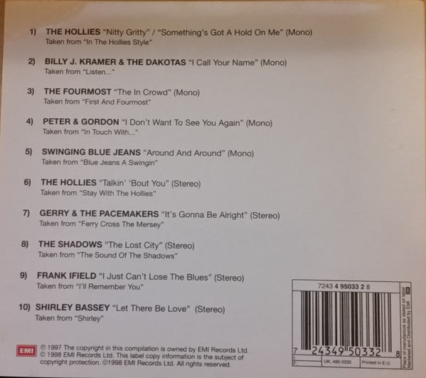 Various : Step Back To The Sixties (CD, Album, Comp, Mono)