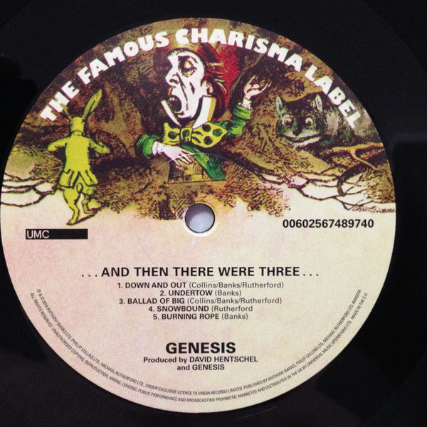 Genesis : ...And Then There Were Three... (LP, Album, RE, RM, RP, 180)