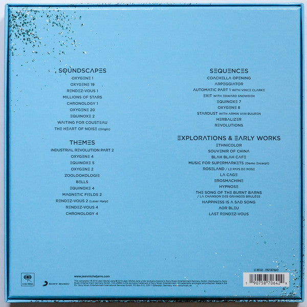 Jean-Michel Jarre : Planet Jarre (50 Years Of Music) (Box, Dlx, Ltd, Num + 2xCD, Comp + 2xCass, Comp + F)