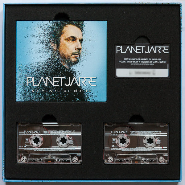 Jean-Michel Jarre : Planet Jarre (50 Years Of Music) (Box, Dlx, Ltd, Num + 2xCD, Comp + 2xCass, Comp + F)