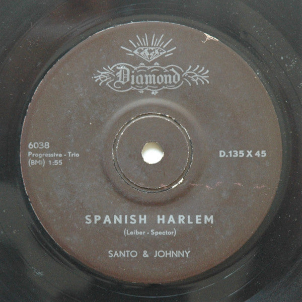 Santo & Johnny : Spanish Harlem / Stage To Cimarron (7", Single)