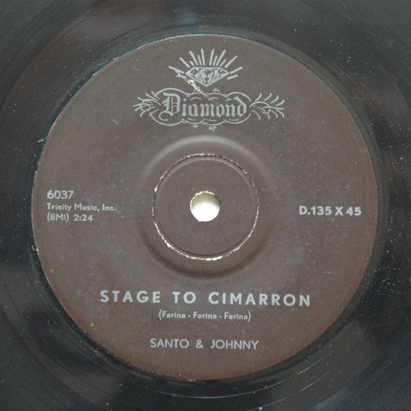 Santo & Johnny : Spanish Harlem / Stage To Cimarron (7", Single)